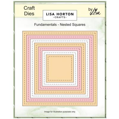 Lisa Horton Crafts Dies - Nested Squares